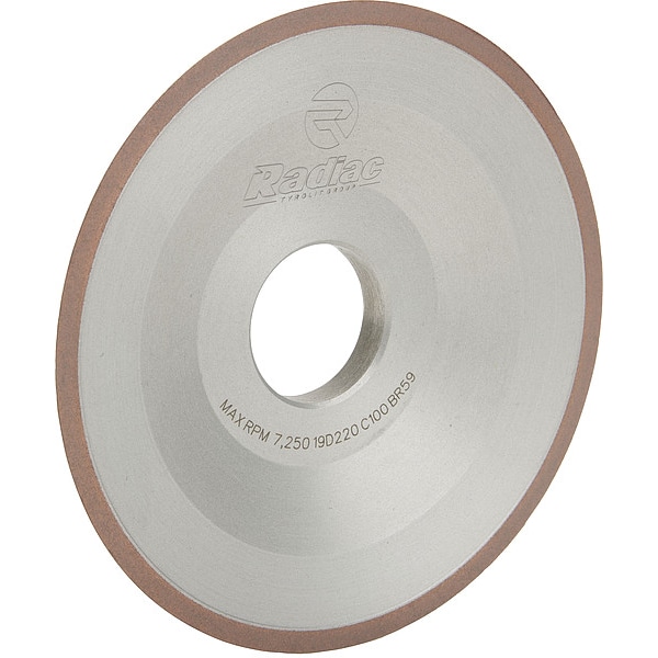 Tool Room Superabrasive Clearning Wheel  5x3/4x1-1/4 D220, 12V9 - 34212004