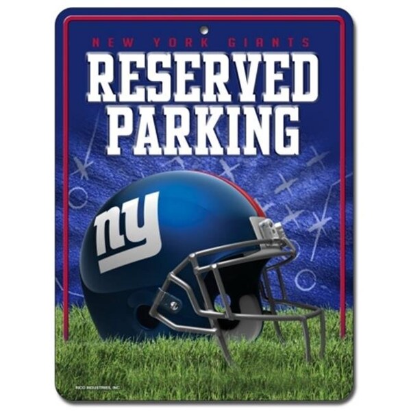 Rico Industries New York Giants Sign Metal Parking - 9474654986