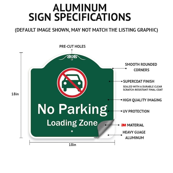 Signmission Please Dont Litter Heavy-Gauge Aluminum Architectural Sign, 18" x 18", GW-1818-9936 - A-DES-GW-1818-9936