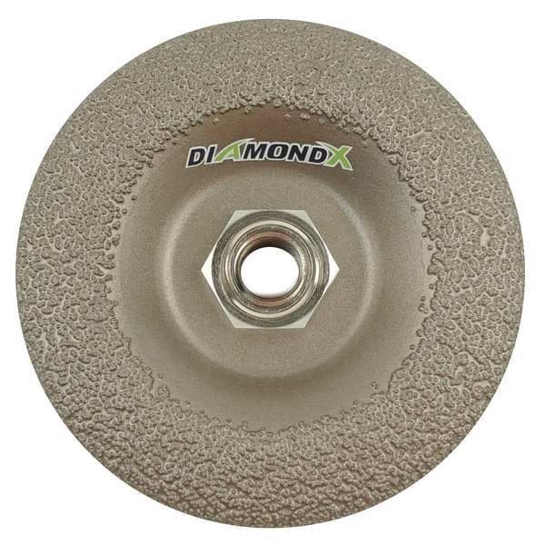 Diamond Vantage Grinding Wheel, 5In, 24, Depressed Center - DXA2920P05H