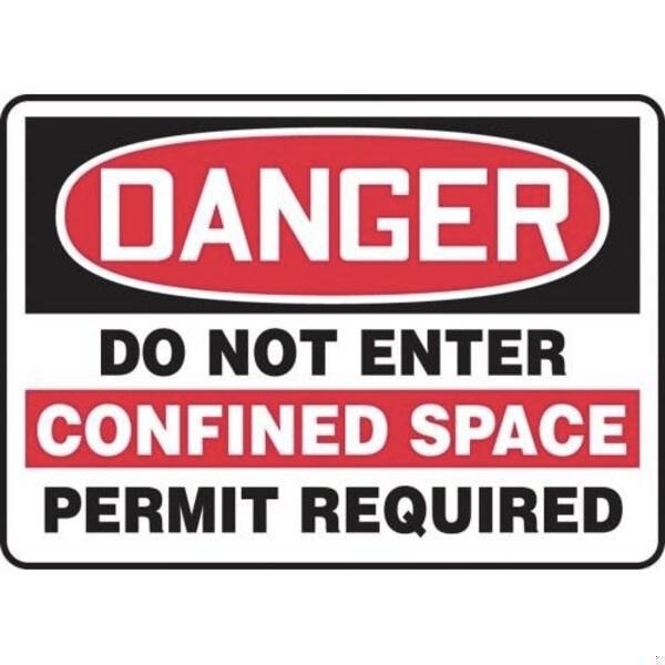 Accuform OSHA DANGER SAFETY SIGN DO NOT MCSP132VS - MCSP132VS
