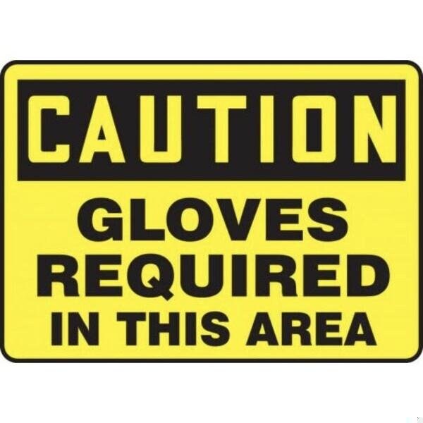Accuform OSHA CAUTION SAFETY SIGN SAFETY MPPE449VS - MPPE449VS