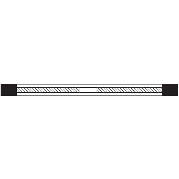 Norton Abrasives Straight Cut Off Wheel, 6In, 120, 1A1R - 69014192159