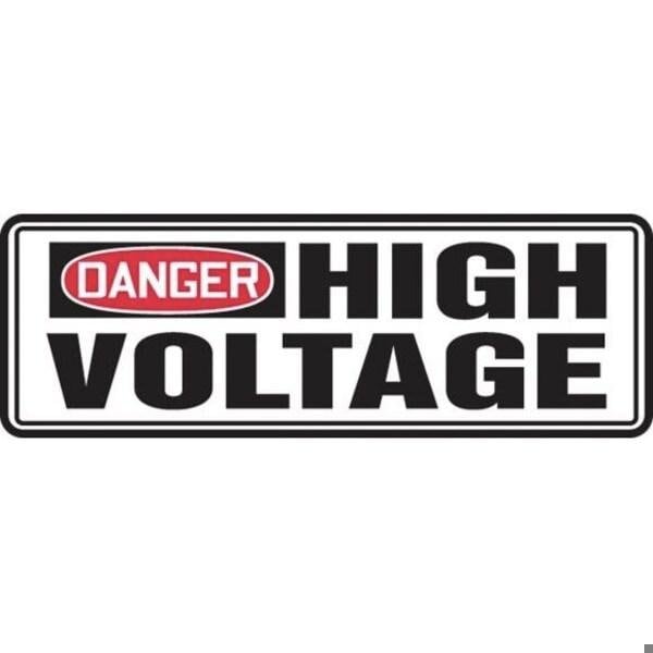 Accuform OSHA DANGER SAFETY SIGN HIGH MELC140XV - MELC140XV