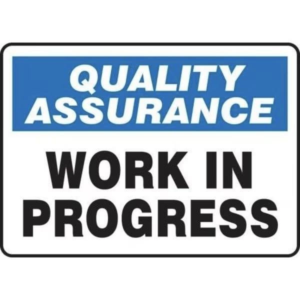 Accuform QUALITY ASSURANCE SAFETY SIGN MQTL948VS - MQTL948VS