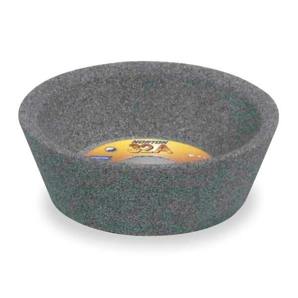 Norton Abrasives Flaring Cup Wheel, 6 Diax2 Tx1.25 AH, PK5 - 66252838497