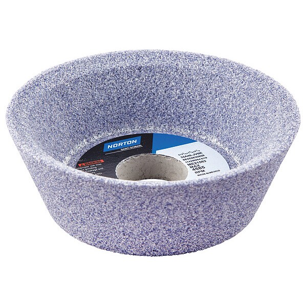 Norton Abrasives Flaring Cup Wheel, 5 Diax1.75Tx1.25AH, PK5 - 66252830858