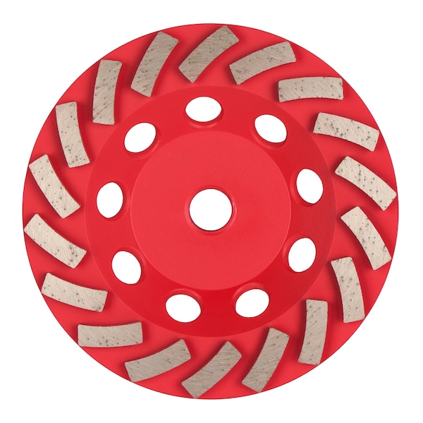 Milwaukee Tool 5" DIAMOND MAX Turbo Diamond Cup Wheel - 18 Segment - 49-93-7790