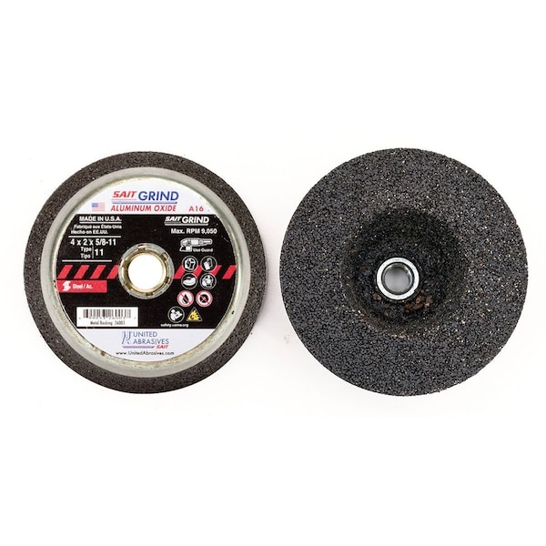 United Abrasives/Sait Cup Wheel5x2x5811A16PK6 - 26010