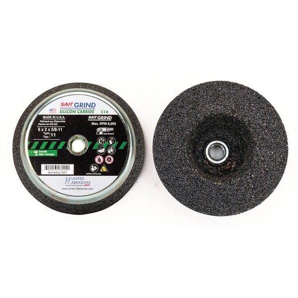 United Abrasives/Sait Cup Wheel5x2x5811C16PK6 - 26011