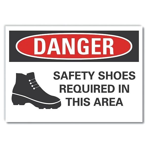 Lyle Decaldanger Safety Shoes, 7"x5", Width: 7 in - LCU4-0283-ND_7X5