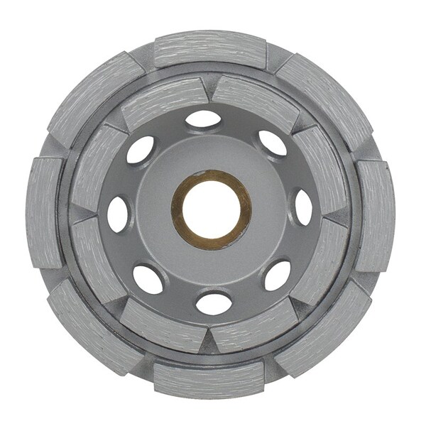 Paragon Diamond Tools 5'' x 7858 Double Row Segmented Grinding Cup Wheel - CWDR-5