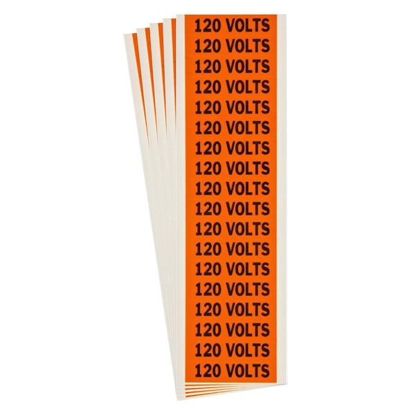 Brady Conduit and Voltage Sign and Labels, PK5 - 152384