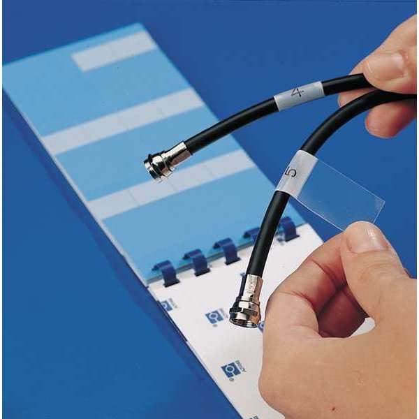 Brady Wire Marker Book, Write-On, Self-Laminatng, PWC-PK-6 - PWC-PK-6