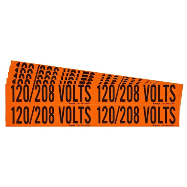 Brady Conduit and Voltage Sign and Labels, PK5 - 152350
