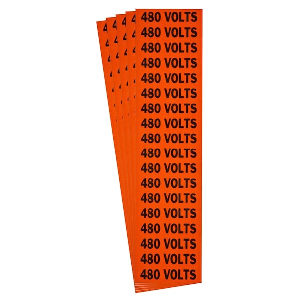 Brady Conduit and Voltage Sign and Labels, PK5 - 152488