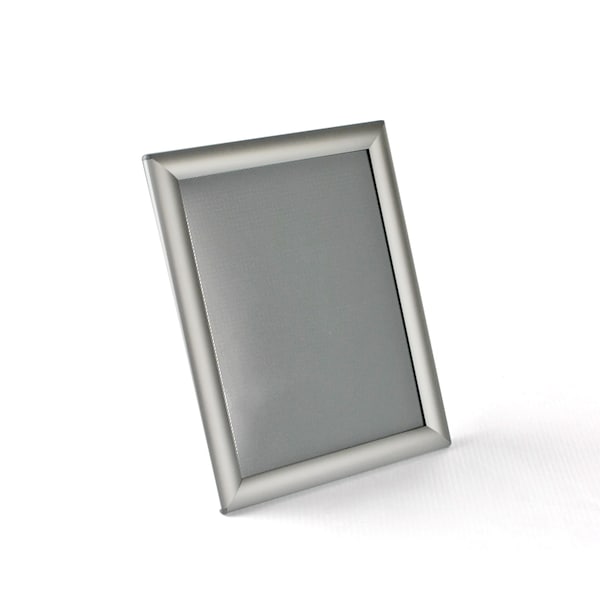 Azar Displays 8.5"x11" Vertical/ Horizontal Snap Frame - Counter/Wall Display, PK10 - 300208-SLV