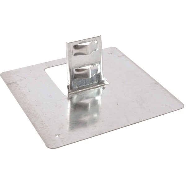 Col-Met COLLIER METAL SPECIALTIES Galvanized Steel Base Adapter - 16BA