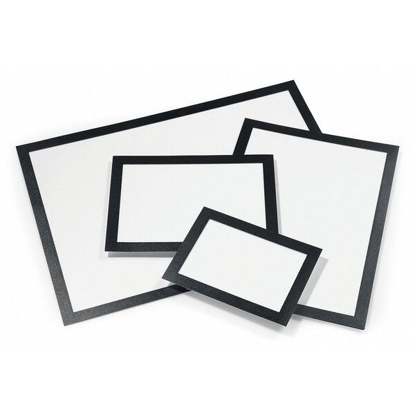 Zoro Select Sign Holder, 11" x 17" Size, Black, PK2 - 476901