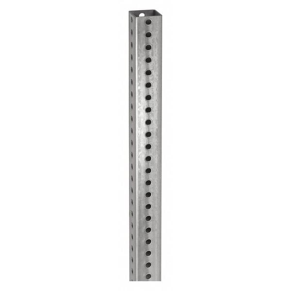 Tapco Anchor for Square Post, Square, , Galvanized steel Silver, Galvanized, 48 in L, 2-1/4" D - 054-00038