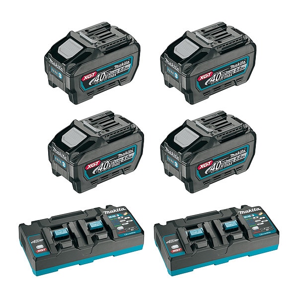 Makita Battery and Charger Combo - BL4050F-4 + DC40RB-2