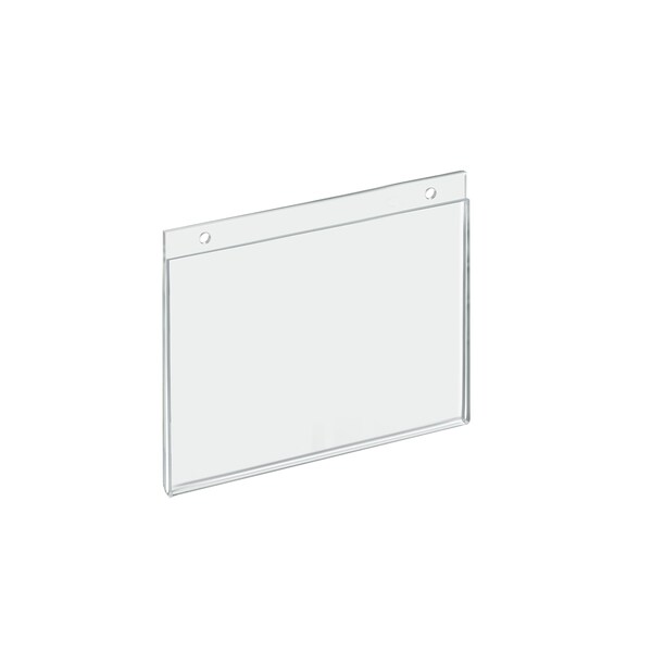 Azar Displays 7"W x 5"H Wall U-Frame w/ Holes, PK10 - 162723