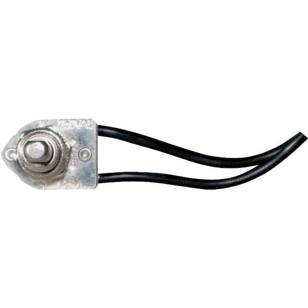 Dispositivo de interruptor Eaton, 1/3 A, 125/250 V, Terminal de cable de plomo, Material de carcasa de policarbonato, Níquel - 449NP-BOX