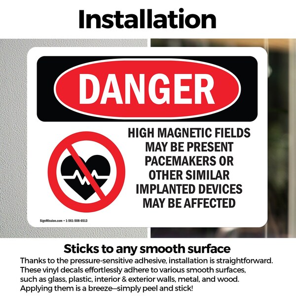 Signmission Safety Culture Sign, 5 in Width, Vinyl Decal, Rectangle - OS-2PACK-DS-D-35-L-1662