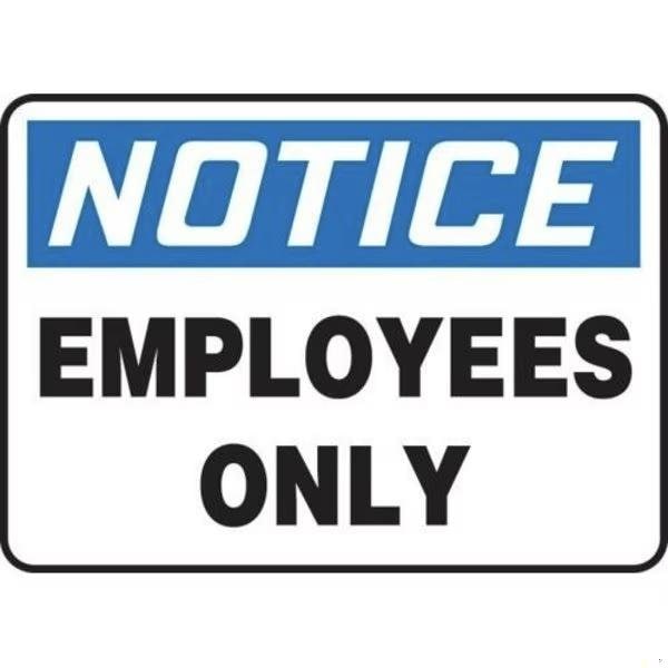 Accuform OSHA NOTICE SAFETY SIGNS EMPLOYEES MADC804XT - MADC804XT
