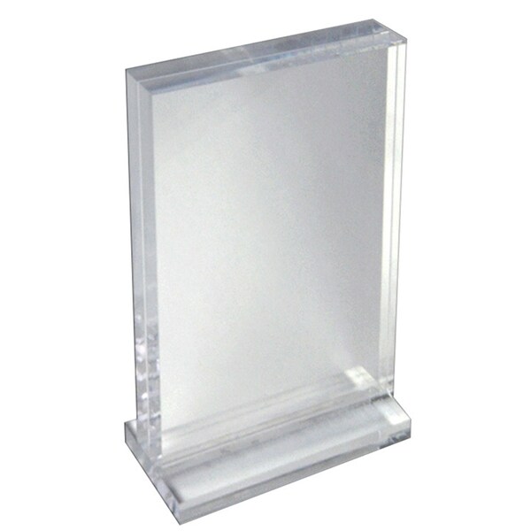 Azar Displays The Imperial Collection: Acrylic Block on Base 8.5"W X 11"H - 104520