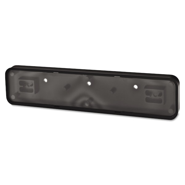 Advantus DIY Sign, Plastic, 9 3/8 x 1 7/8", Black, 2" Height, 9 3/8" Width - 83700