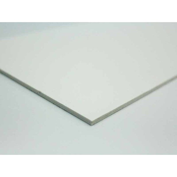Visual Workplace PVC-Board, White, 24"x24 - 15-1924-2424-601