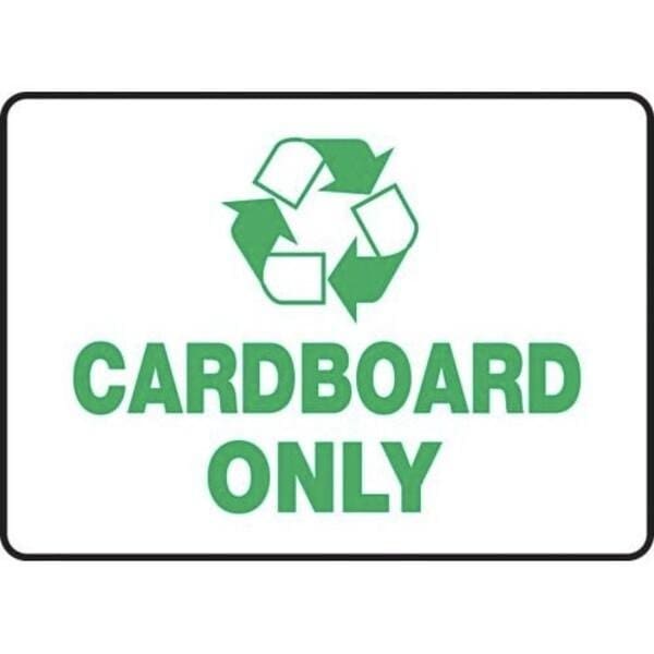 Accuform SAFETY SIGNS CARDBOARD ONLY 10 X 14 MPLR558XT - MPLR558XT