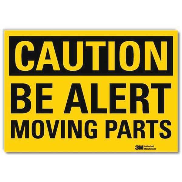 Lyle Safety Sign, 5 in H, 7 in Width, Reflective Sheeting, Horizontal Rectangle, English, U4-1074-RD_7X5 - U4-1074-RD_7X5