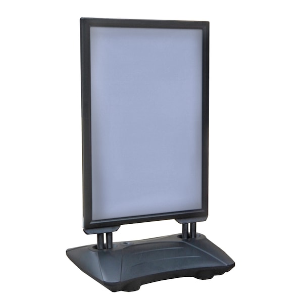 Azar Displays Weighted Black Sidewalk Sign 24" x 36" - 300249