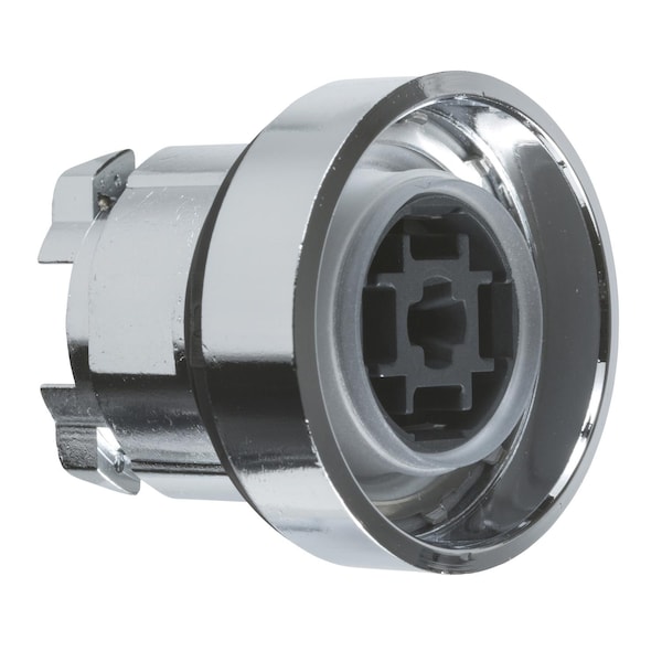 Cabeza Schneider Electric para botón de presión no iluminado, Harmony XB4, metal, 22mm, retorno por resorte, sin tapa - ZB4BA0.