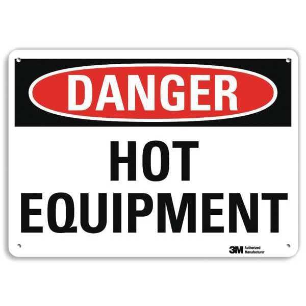 Lyle Danger Sign, 4 Hole Mount, 10in W x 7in H, U3-1655-RA_10X7 - U3-1655-RA_10X7