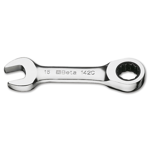 Serie Corta Beta 142, Llave de Combinación de Trinquete de 12 Puntos, Corta, Métrica 10mm - 001420110