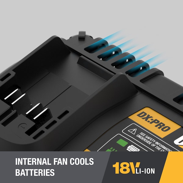 Caterpillar Cat 18V 1 FOR ALL 4-Amp Battery Charger - DXC4