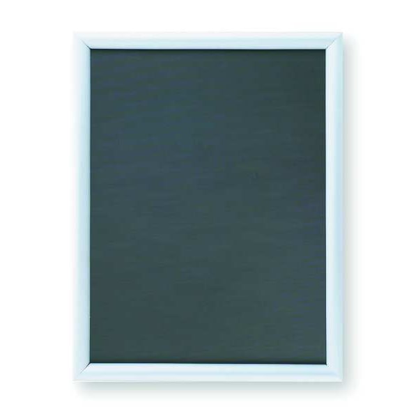 Zoro Select Encl Sign Holder, Wall, 8-1/2x11, Alum/PVC - 2RXD8
