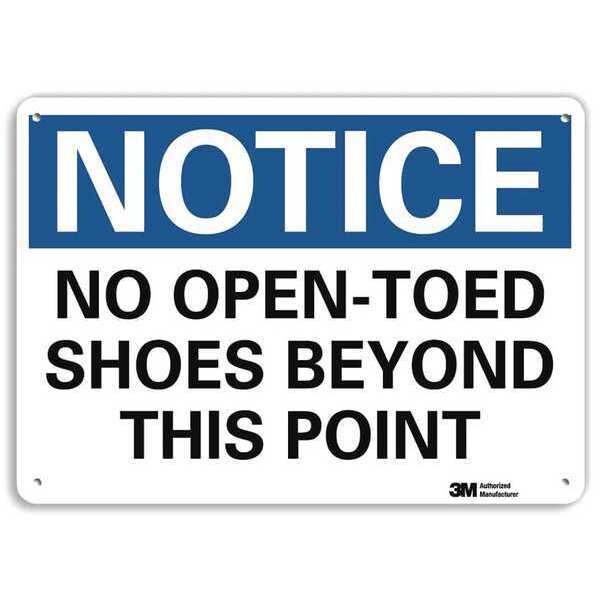 Lyle Notice Sign, 14" Wx10" H, 0.04" Thickness, U5-1389-NA_14x10 - U5-1389-NA_14X10