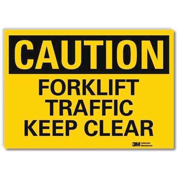 Lyle Safety Sign, 7 in Height, 10 in W, Reflective Sheeting, Vertical Rectangle, English, U4-1327-RD_10X7 - U4-1327-RD_10X7