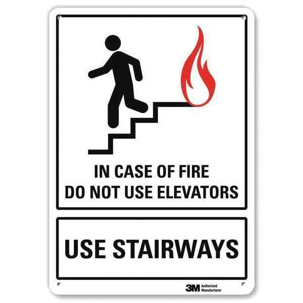 Lyle Safety Sign, 10x7 In., English, 10 in Height, 7 in Width, Aluminum, Horizontal Rectangle, English - U1-1021-RA_7X10