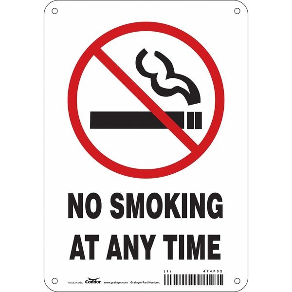 Condor Safety Sign, 10" H, 7 in W, Horizontal Rectangle, English, 474F32 - 474F32