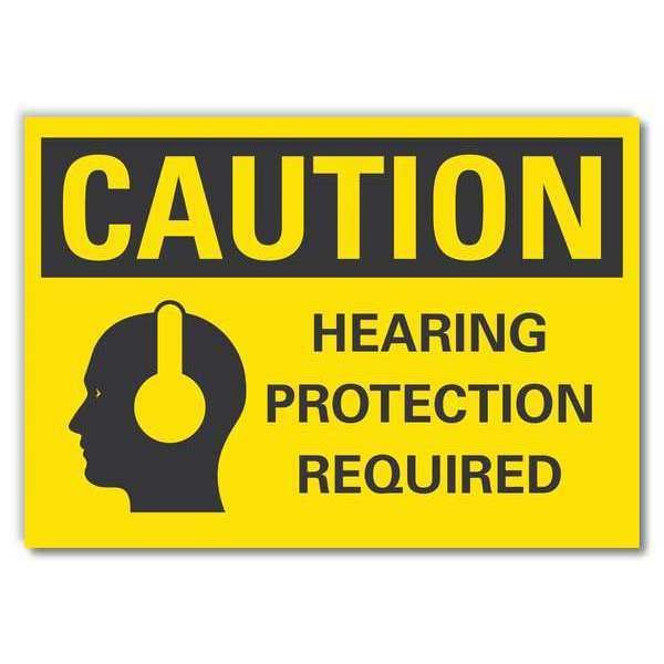 Lyle Sign, Self-Adhesive Vinyl, 3-1/2 in. H, LCU3-0159-RD_5x3.5 - LCU3-0159-RD_5X3.5