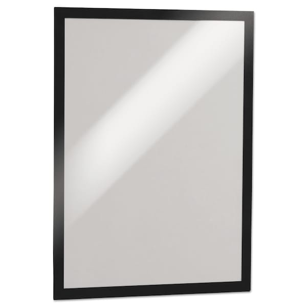 Durable Office Products DURAFRAME Sign Holder, 11 x 17, Black Frame, PK2 - 476901