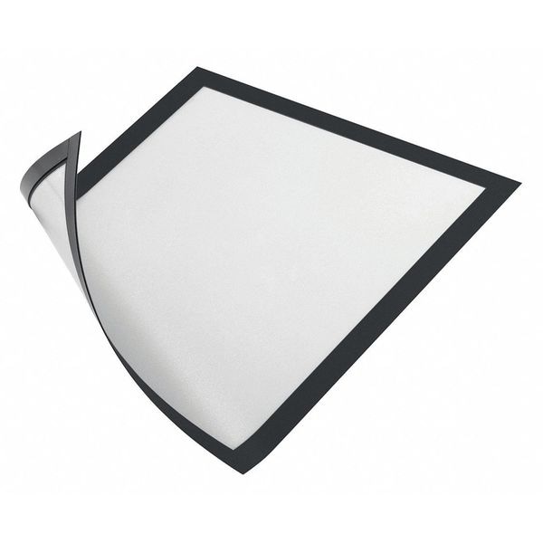 Zoro Select Sign Holder, 8-1/2" x 11", PVC, PK2 - 477101
