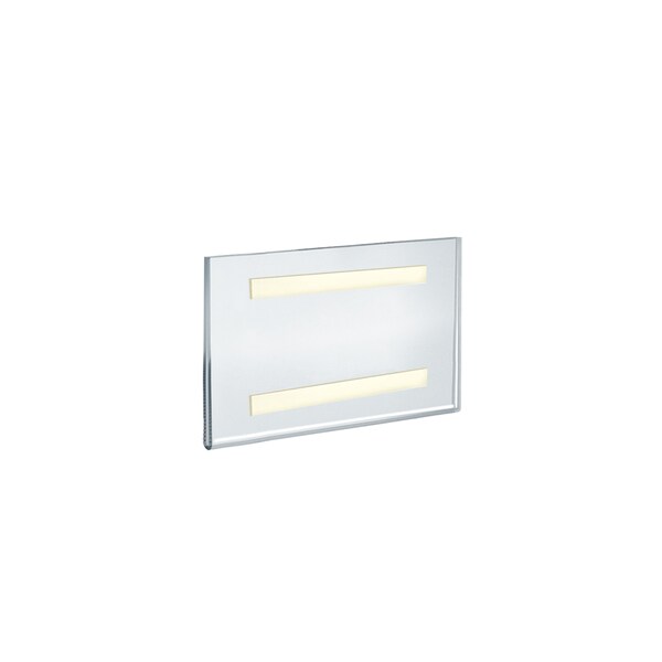 Azar Displays 7"W x 5"H Sign w/ Adhesive Tape, PK10 - 122028