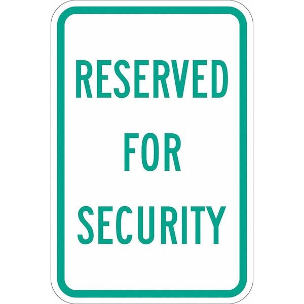 Lyle Security Parking Sign, 18" x 12, T1-1185-EG_12x18 - T1-1185-EG_12X18
