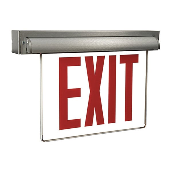 Atlite - Emergency Ny Univ Edgelit, Self Pow, Brsh Alm Hsg - AUXSHSD
